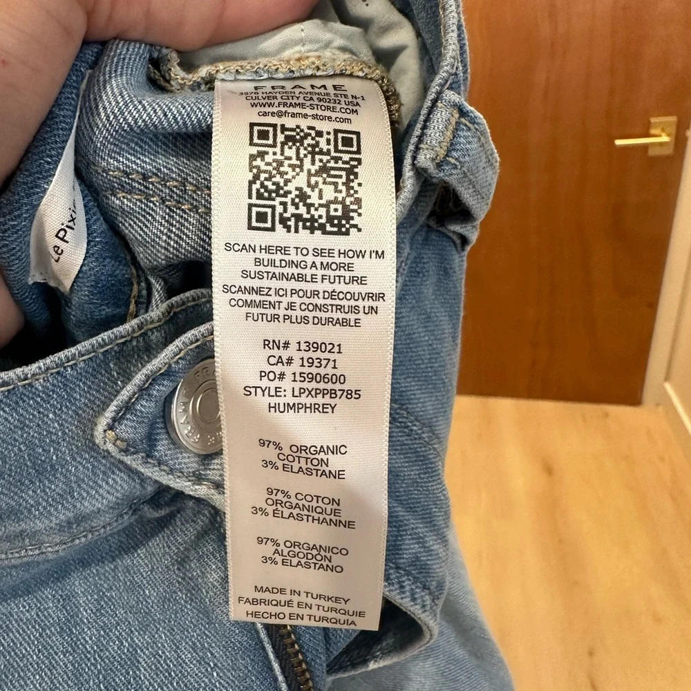 Frame Le Pixie Palazzo Jeans - Picture 7 of 9